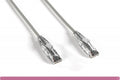 Slim Cat6a UTP 28AWG w/ Boots Patch Cables